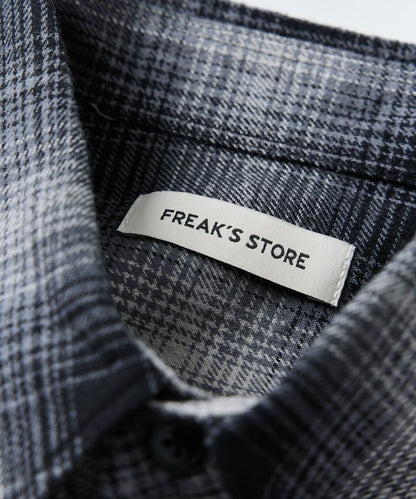 FREAK’S STORE / 漸層格紋柔棉襯衫