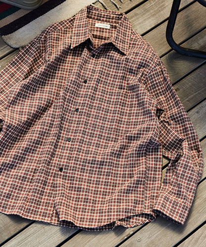 FREAK’S STORE / 柔棉格紋襯衫