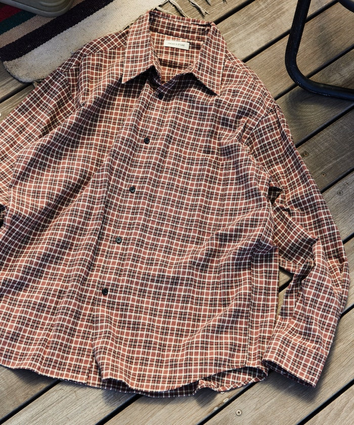 FREAK’S STORE / 柔棉格紋襯衫