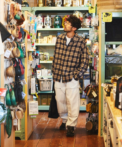FREAK’S STORE / 柔棉格紋襯衫