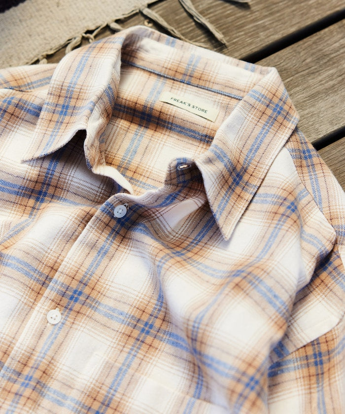 FREAK’S STORE / 柔棉格紋襯衫