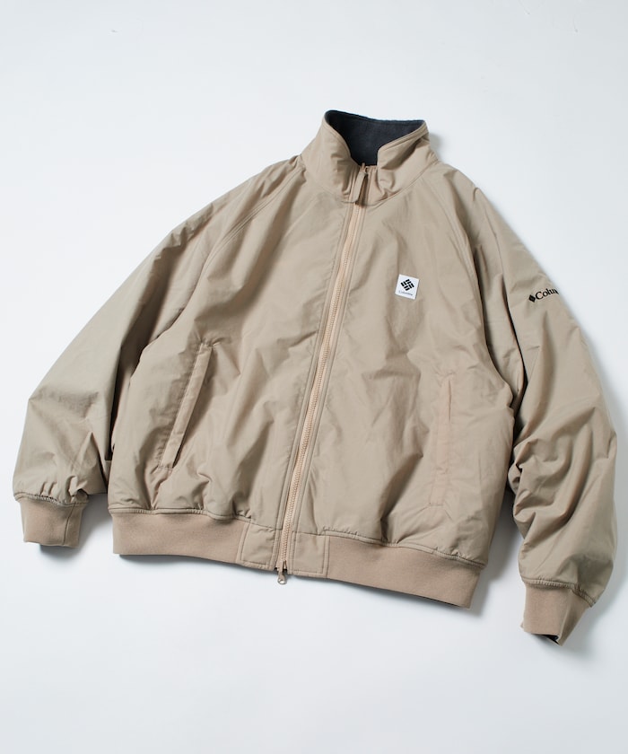 COLUMBIA X FREAK’S STORE / 雙面穿 立領羊羔絨 外套 *10月上旬出貨
