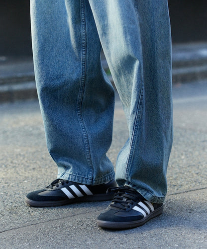 FREAK’S STORE / 立體扭紋輪廓 牛仔褲