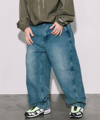 FREAK’S STORE / 立體扭紋輪廓 牛仔褲