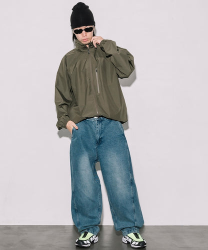 FREAK’S STORE / 立體扭紋輪廓 牛仔褲