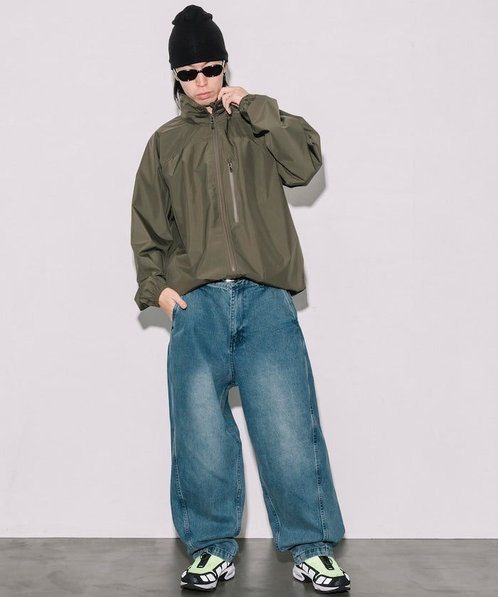 FREAK’S STORE / 立體扭紋輪廓 牛仔褲