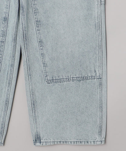 FREAK’S STORE / 雙膝剪接  直筒牛仔褲