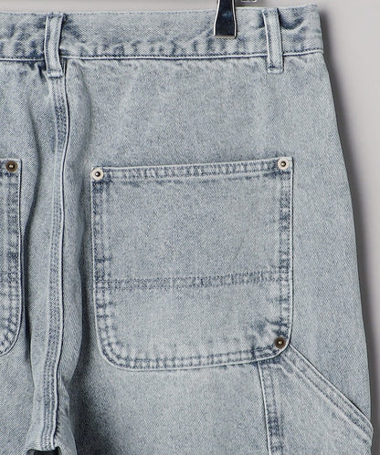 FREAK’S STORE / 雙膝剪接  直筒牛仔褲