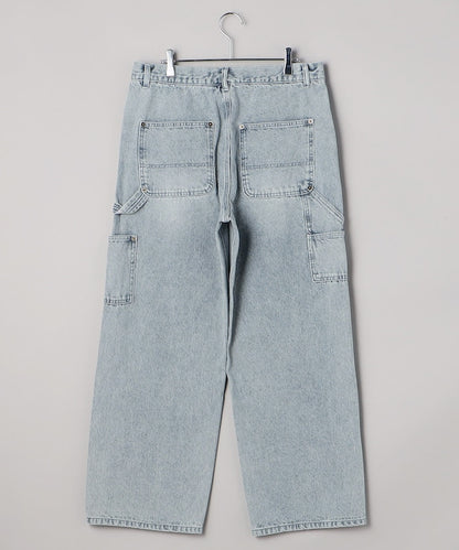 FREAK’S STORE / 雙膝剪接  直筒牛仔褲