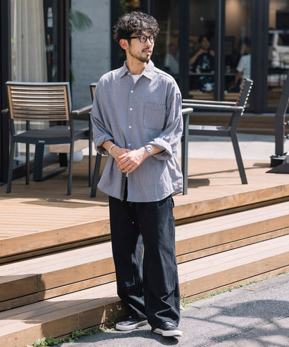 FREAK’S STORE / 雙膝剪接  直筒牛仔褲