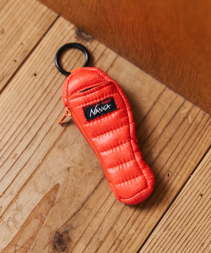 NANGA × FREAK’S STORE / 別注 MINI SLEEPING BAG KEY HOLDER 鑰匙圈 *11月上旬出貨