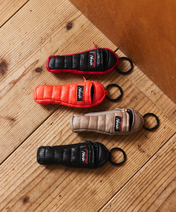 NANGA × FREAK’S STORE / 別注 MINI SLEEPING BAG KEY HOLDER 鑰匙圈 *11月上旬出貨
