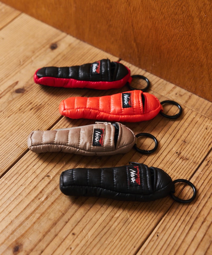 NANGA × FREAK’S STORE / 別注 MINI SLEEPING BAG KEY HOLDER 鑰匙圈 *11月上旬出貨