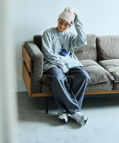 NANGA × FREAK'S STORE / BOX LOGO BULKY BEANIE 厚針織毛帽 *11月上旬出貨