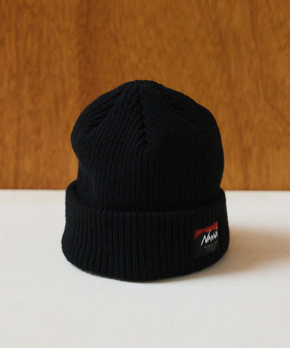 NANGA × FREAK'S STORE / BOX LOGO BULKY BEANIE 厚針織毛帽 *11月上旬出貨