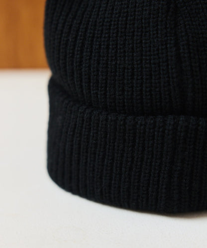 NANGA × FREAK'S STORE / BOX LOGO BULKY BEANIE 厚針織毛帽 *11月上旬出貨