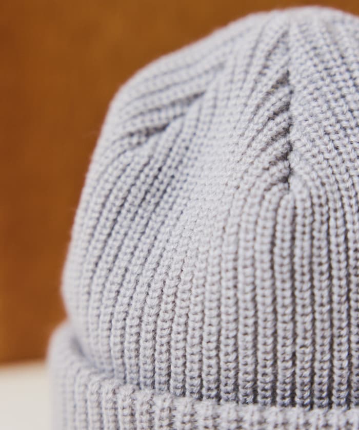 NANGA × FREAK'S STORE / BOX LOGO BULKY BEANIE 厚針織毛帽 *11月上旬出貨
