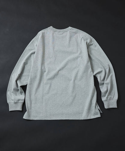 NANGA × FREAK'S STORE ECO HYBRID LOGO LS TEE / 長袖T恤 *10月上旬出貨