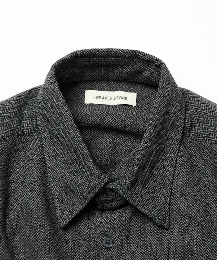 FREAK’S STORE / 仿羊毛質感襯衫