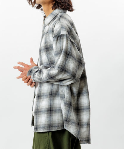 FREAK’S STORE / 漸層格紋柔棉襯衫