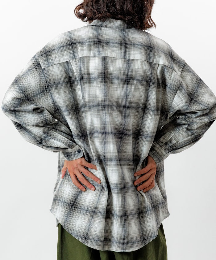 FREAK’S STORE / 漸層格紋柔棉襯衫