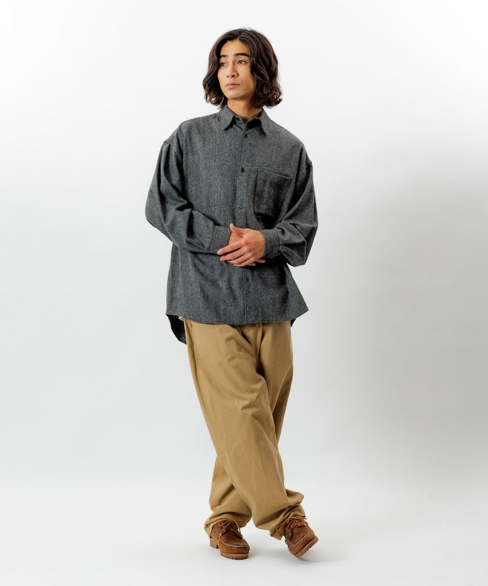 FREAK’S STORE / 仿羊毛質感襯衫