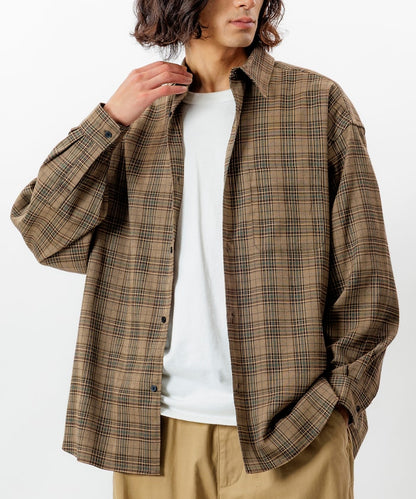 FREAK’S STORE / 仿羊毛質感襯衫