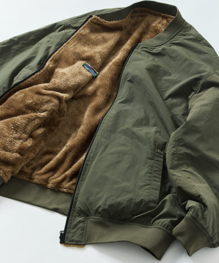 FREAK’S STORE / 尼龍×羊羔絨雙面穿 MA-1 飛行外套