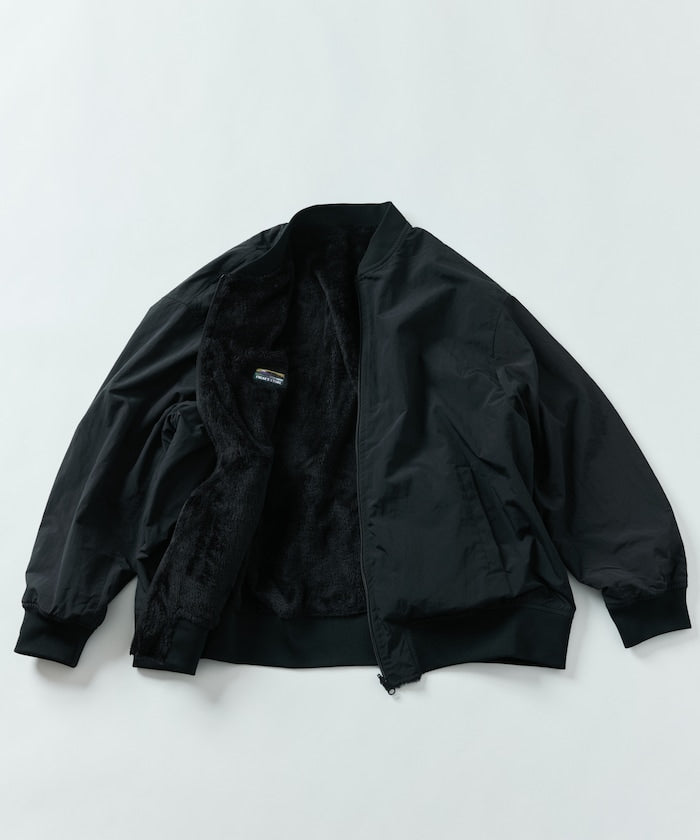 FREAK’S STORE / 尼龍×羊羔絨雙面穿 MA-1 飛行外套