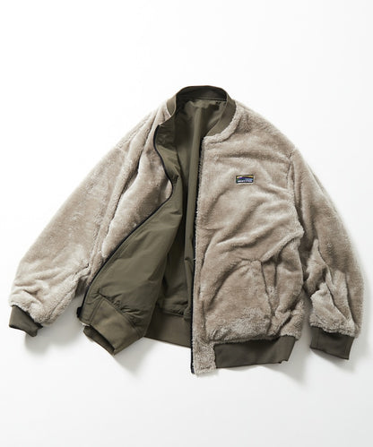 FREAK’S STORE / 尼龍×羊羔絨雙面穿 MA-1 飛行外套