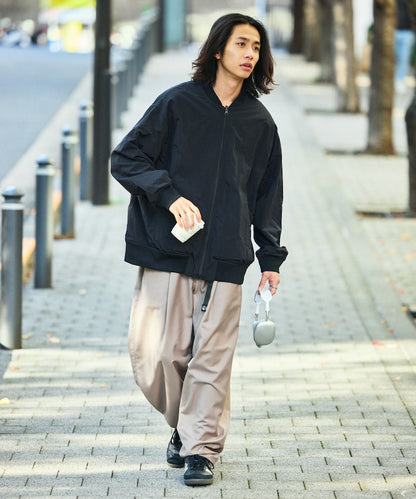 FREAK’S STORE / 尼龍×羊羔絨雙面穿 MA-1 飛行外套