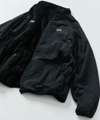 FREAK’S STORE / 寬鬆剪裁 尼龍 × 羊羔絨 雙面穿外套