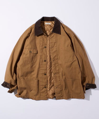 FREAK’S STORE / 燈芯絨拼接鴨布 外套