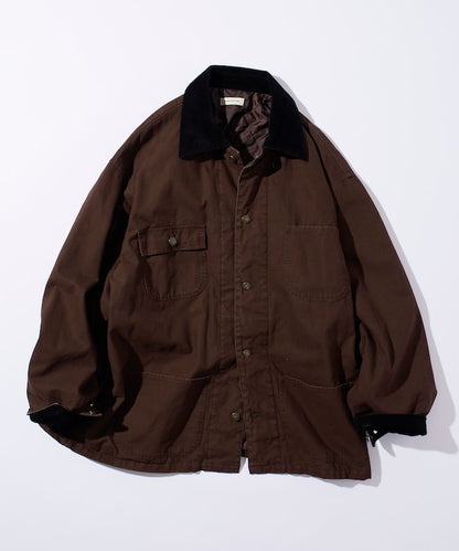 FREAK’S STORE / 燈芯絨拼接鴨布 外套