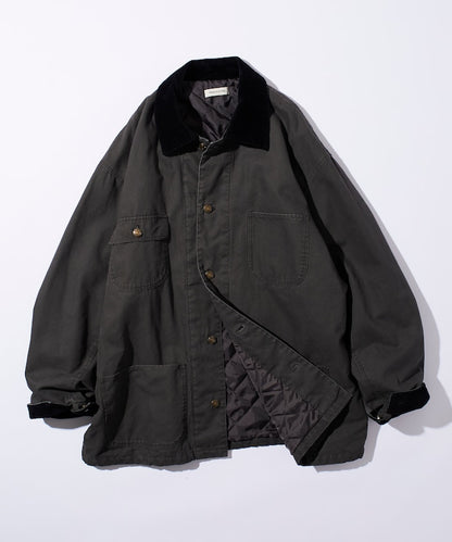FREAK’S STORE / 燈芯絨拼接鴨布 外套