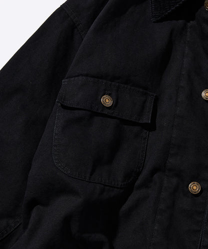 FREAK’S STORE / 燈芯絨拼接鴨布 外套