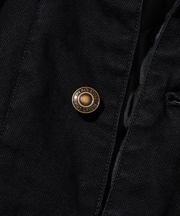 FREAK’S STORE / 燈芯絨拼接鴨布 外套