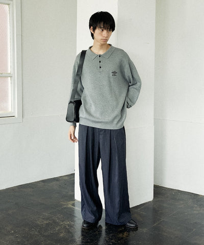 UMBRO / KNIT POLO SWEATER 針織長袖 POLO衫