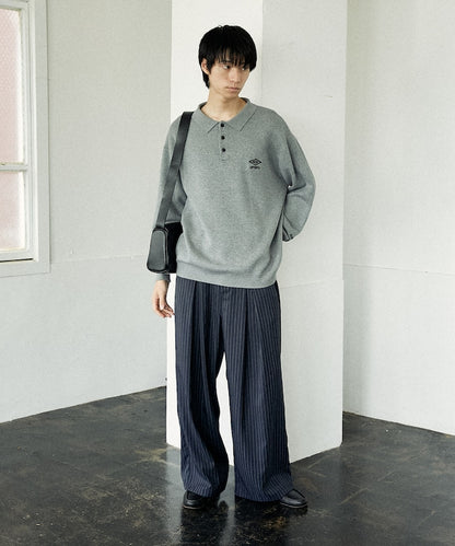UMBRO / KNIT POLO SWEATER 針織長袖 POLO衫