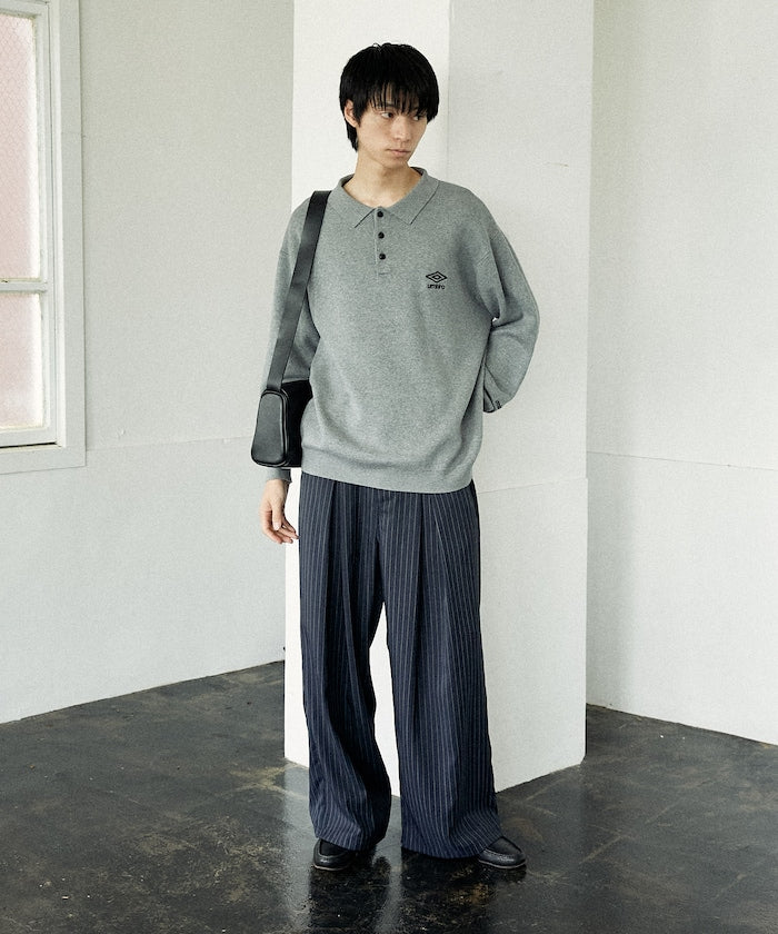 UMBRO / KNIT POLO SWEATER 針織長袖 POLO衫