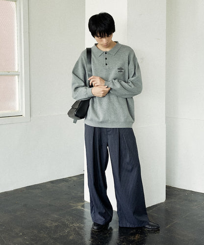 UMBRO / KNIT POLO SWEATER 針織長袖 POLO衫