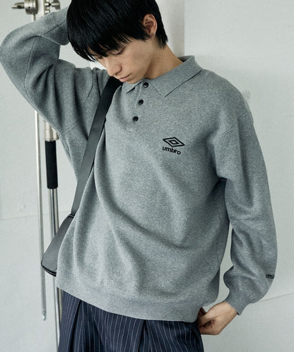 UMBRO / KNIT POLO SWEATER 針織長袖 POLO衫