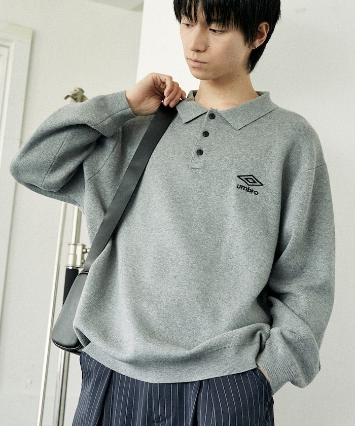 UMBRO / KNIT POLO SWEATER 針織長袖 POLO衫