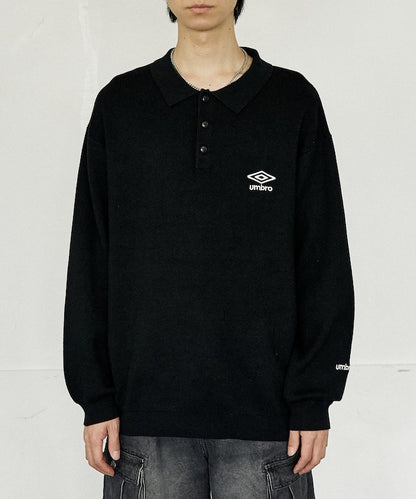 UMBRO / KNIT POLO SWEATER 針織長袖 POLO衫