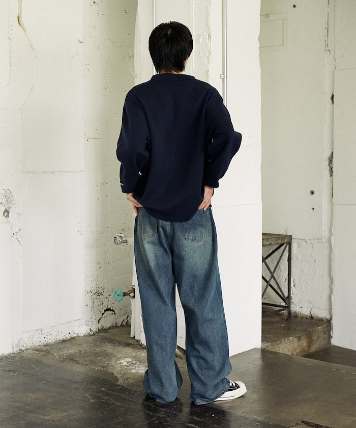 UMBRO / KNIT POLO SWEATER 針織長袖 POLO衫