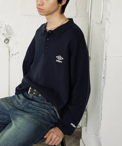 UMBRO / KNIT POLO SWEATER 針織長袖 POLO衫
