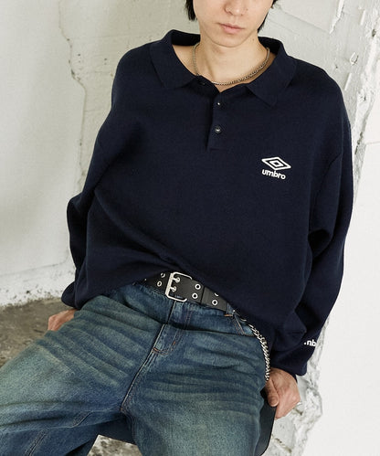UMBRO / KNIT POLO SWEATER 針織長袖 POLO衫