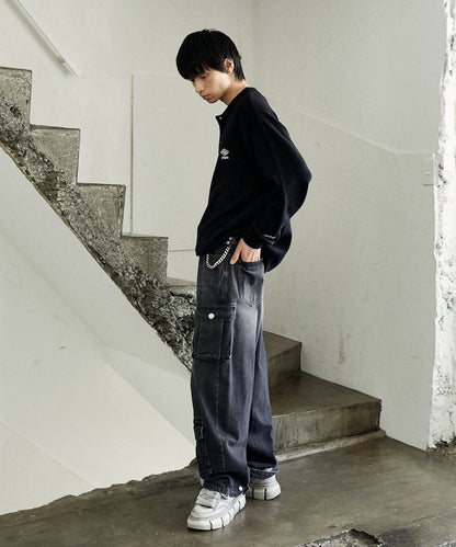 UMBRO / KNIT POLO SWEATER 針織長袖 POLO衫