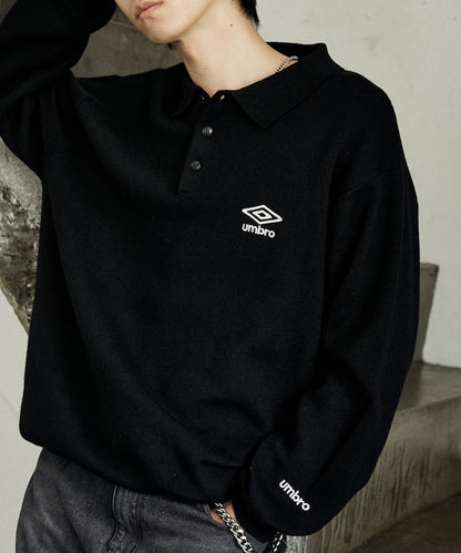 UMBRO / KNIT POLO SWEATER 針織長袖 POLO衫
