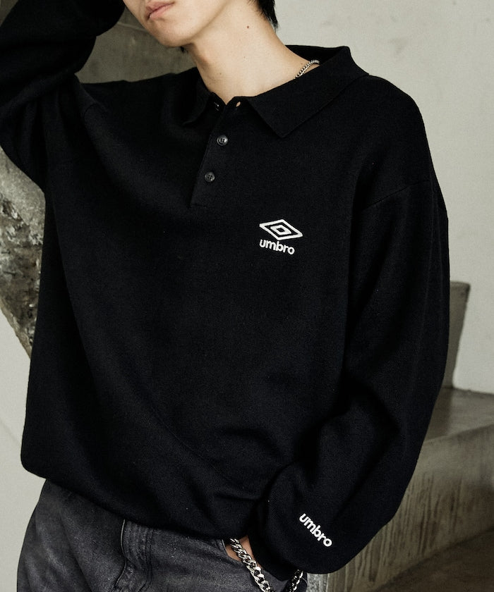 UMBRO / KNIT POLO SWEATER 針織長袖 POLO衫